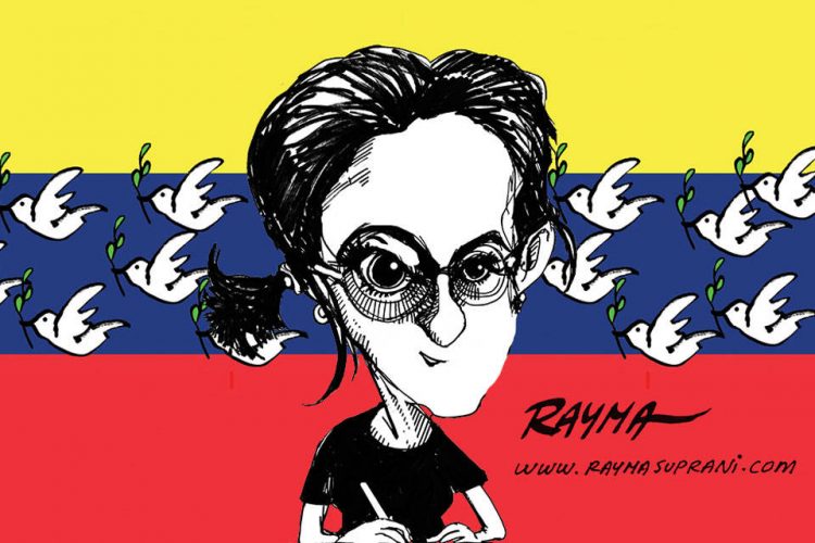 Rayma Representación gráfica de Rayma Suprani - Venezolanos Ilustres