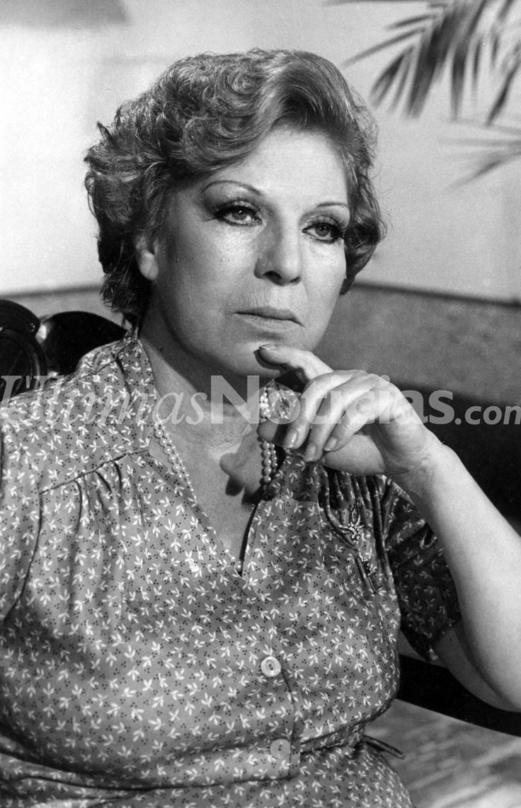 Amalia Pérez Díaz en uno de sus papeles más famosos.