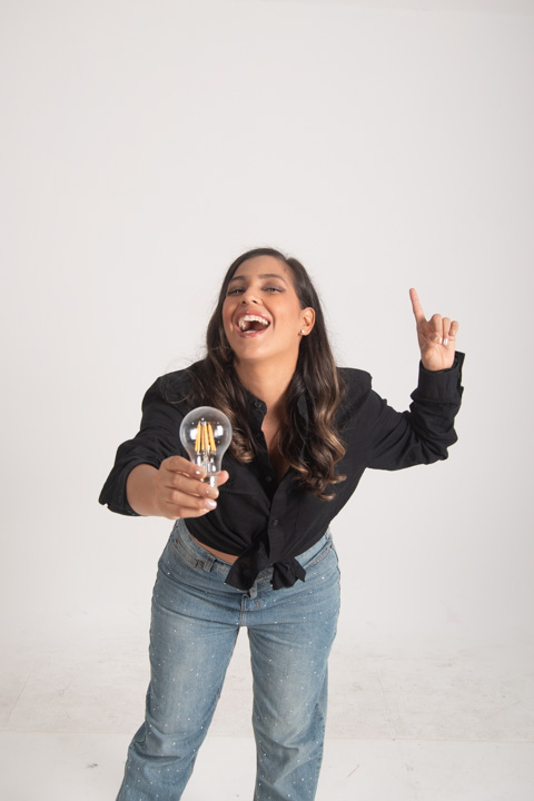 Fátima sonriente