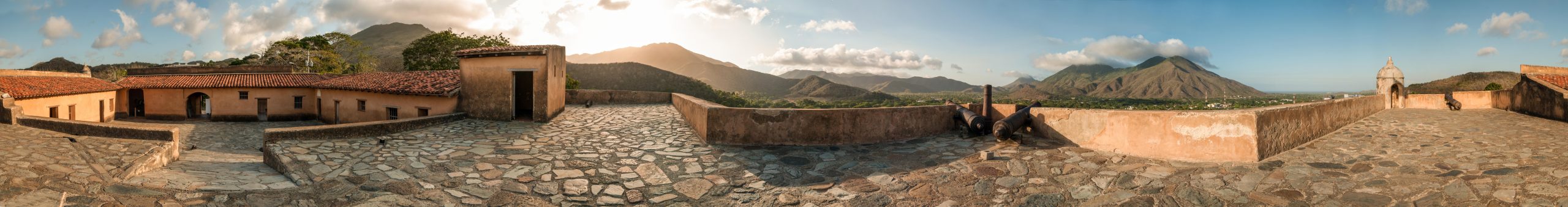 Castillo de Santa Rosa vista panorámica 